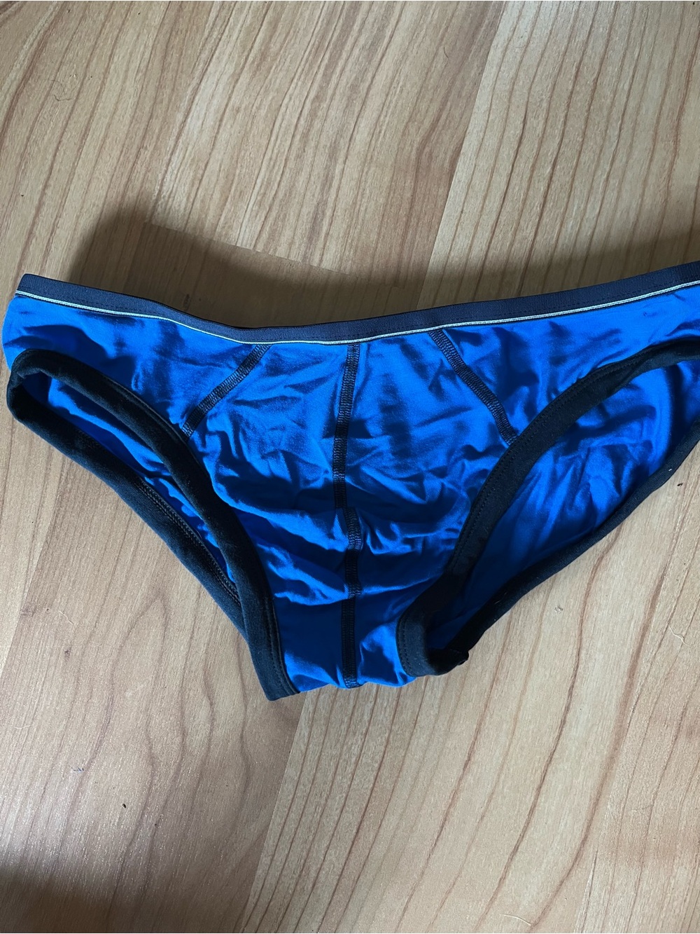 aussieBum Men's Blue Modal Lowrise Briefs